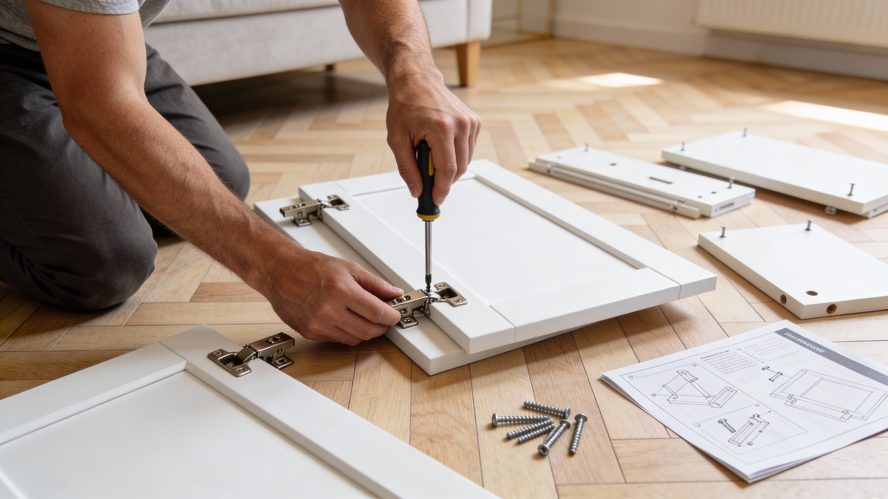 Pečlivá práce a montáž nábytku